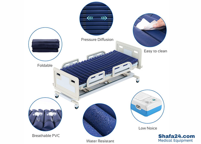 تشک مواج لوله ای تشک زخم بستر - شفا24