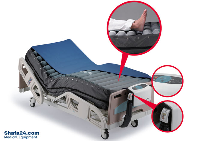 تشک مواج لوله ای تشک زخم بستر - شفا24