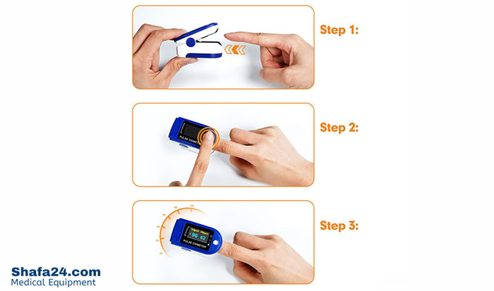 استفاده از دستگاه اکسیمتر - شفا24