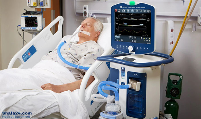 ونتیلاتور یا دستگاه تنفس مصنوعی - شفا24