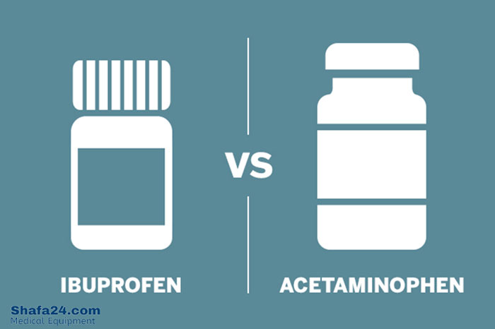 مقایسه استامینوفن و ایبوپروفن شفا24