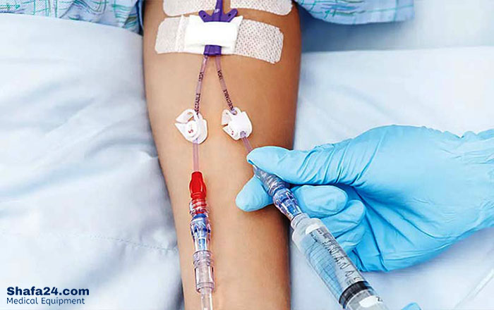 تزریق وریدی - شفا24