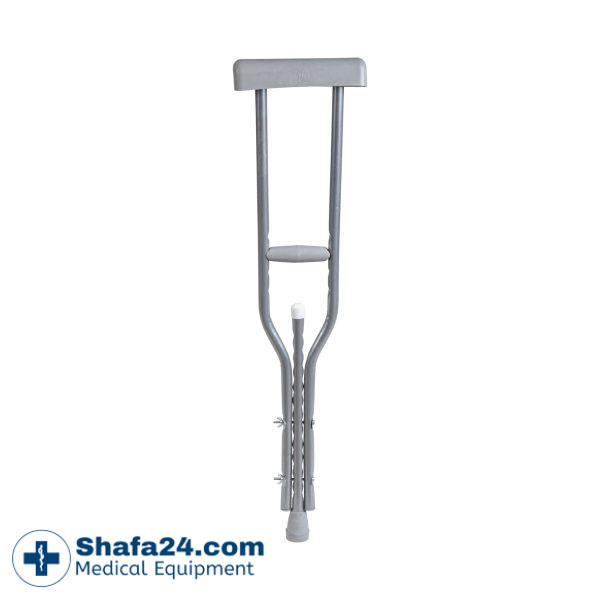 عصای زیر بغل کوچک - سر چرم شاخص طب - کد 201