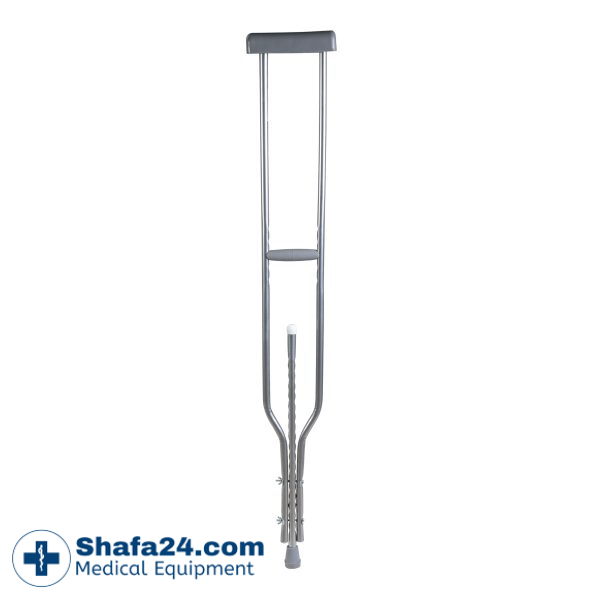 عصای زیر بغل بزرگ- سر چرم شاخص طب - کد 202