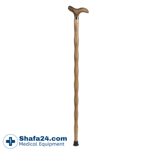 عصای لردی چوبی - طرح دریا شاخص طب - کد 208