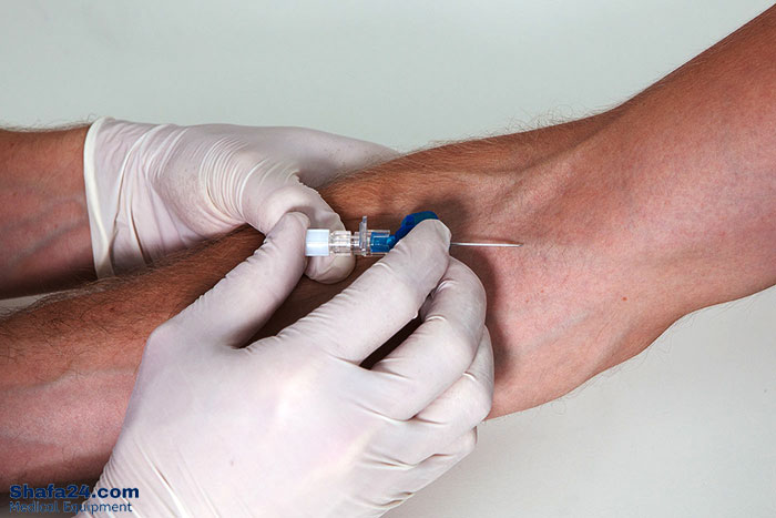 روش استفاده از آنژیوکت - شفا24