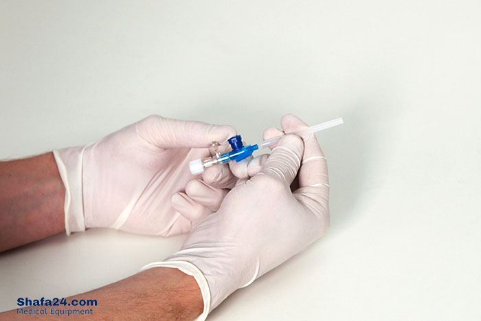 روش استفاده از آنژیوکت - شفا24