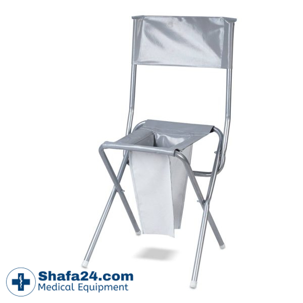 صندلی توالت فرنگی برزنتی جدید با قیف سرخود (مدل2) شاخص طب - کد 121