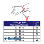سایز بندی مچ دست -طب و صنعت - شفا24