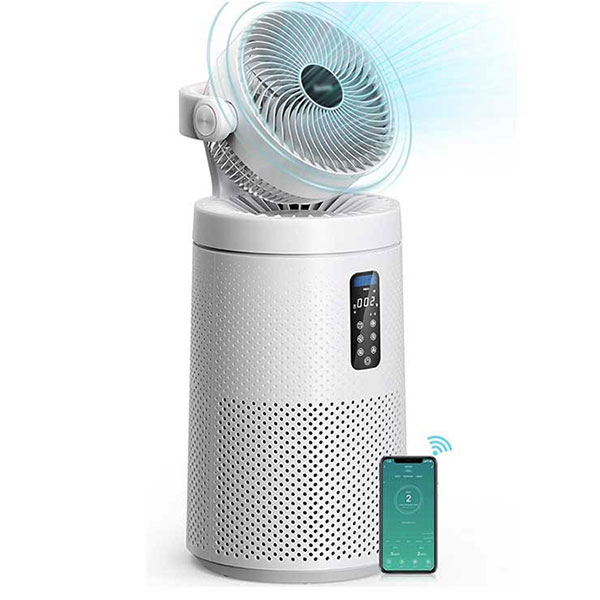 دستگاه تصفیه هوا و پنکه چرخشی گریمن GR-AP700