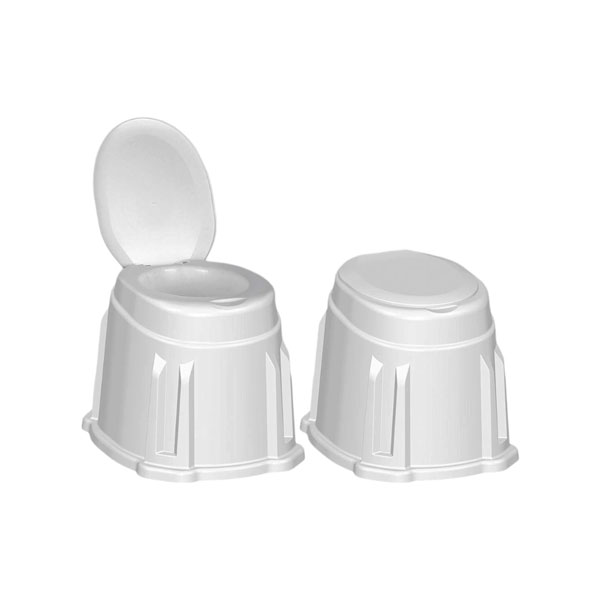 صندلی توالت فرنگی سیار تمام پلاستیک ناصر کد ۹۴۰