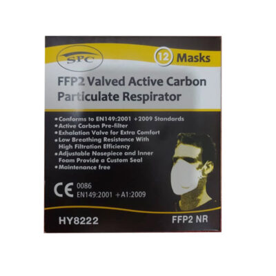 ماسک تنفسی سوپاپ‌دار SPC مدل HY8222 - شفا24