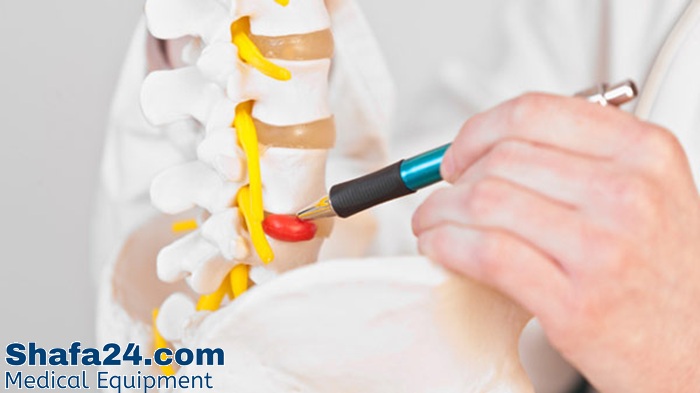 دیسک کمر دقیقا کجا گرفته است؟