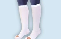جوراب ضد آمبولی بلند طب و صنعت مدل 75200 - زیر زانو - شفا24