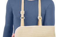 آویز دست کیسه ای با پارچه سه بعدی طب و صنعت مدل 38100 شفا24