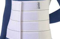 شکم بند ساده سفید طب و صنعت مدل 60110 - شفا24