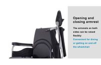 ویلچربرقی تاشو زنیتمد سایز 55 - شفا24