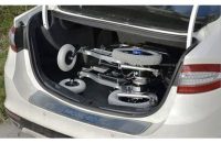 ویلچربرقی تاشو زنیتمد سایز 55 - شفا24