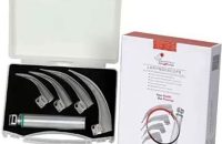 ست لارنگوسکوپ فایبر اپتیک 4 تیغ زنیتمد - مخصوص بزرگسالان - شفا24