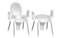 توالت فرنگی دسته دار پایه فلزی ناصر پلاستیک کد ۹۶۰ - شفا24