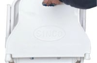 توالت فرنگی تاشو دیواری سینکو مدل رنگی استاتیک - شفا24