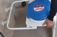 توالت فرنگی تاشو دیواری سینکو مدل رنگی استاتیک - شفا24